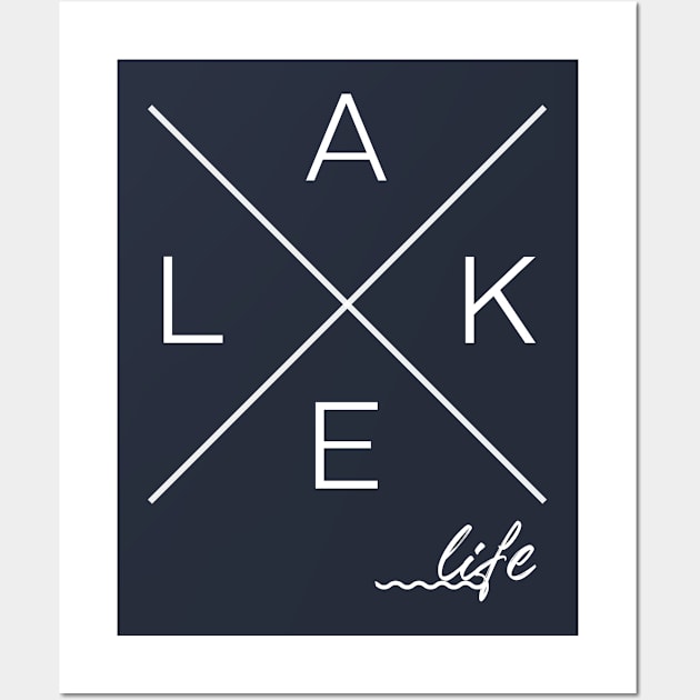 Lake Life Wall Art by oyshopping